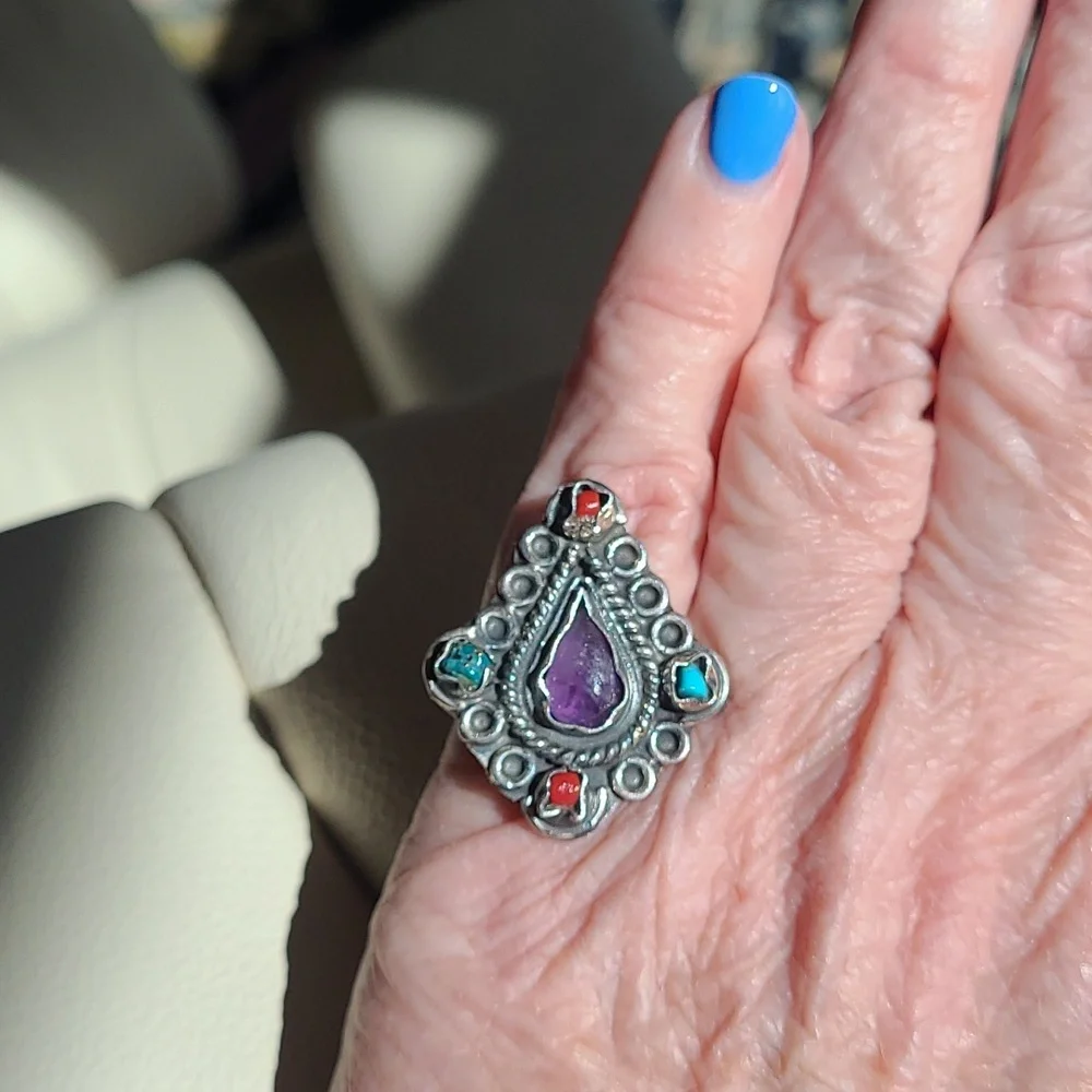 MATL Style STERLING Made In MEXICO RING - Picture 5 of 5